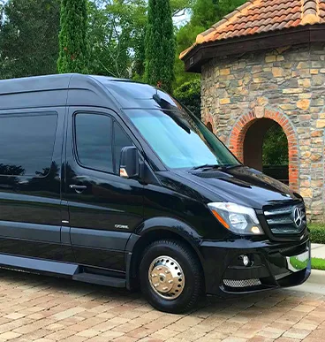airports limo Mercedes Sprinter Limo
