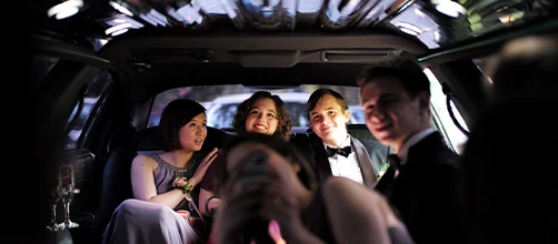 airports limo prom night